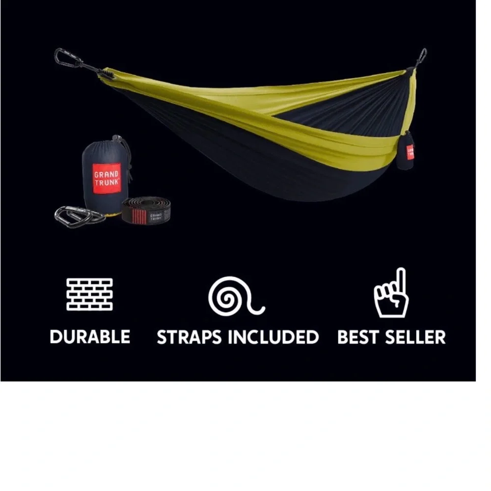 GRAND TRUNK Double Deluxe Hammock. NEW !!!!